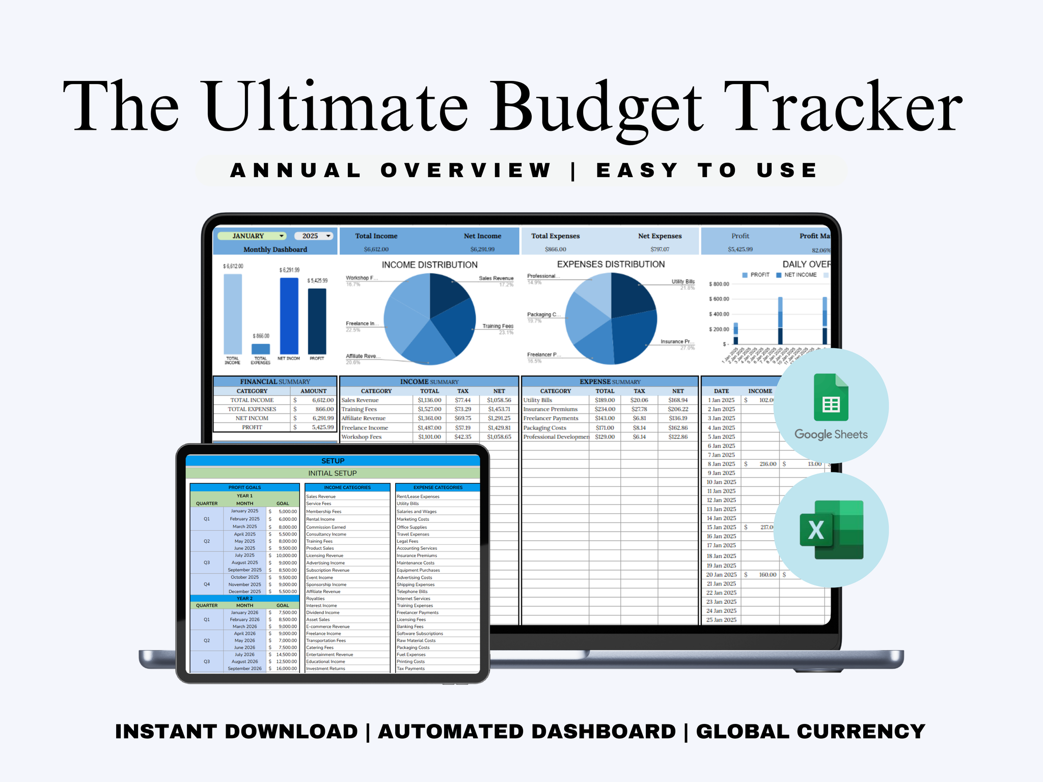 Nexway Budget Tracker + Exclusive eBook for smarter financial management