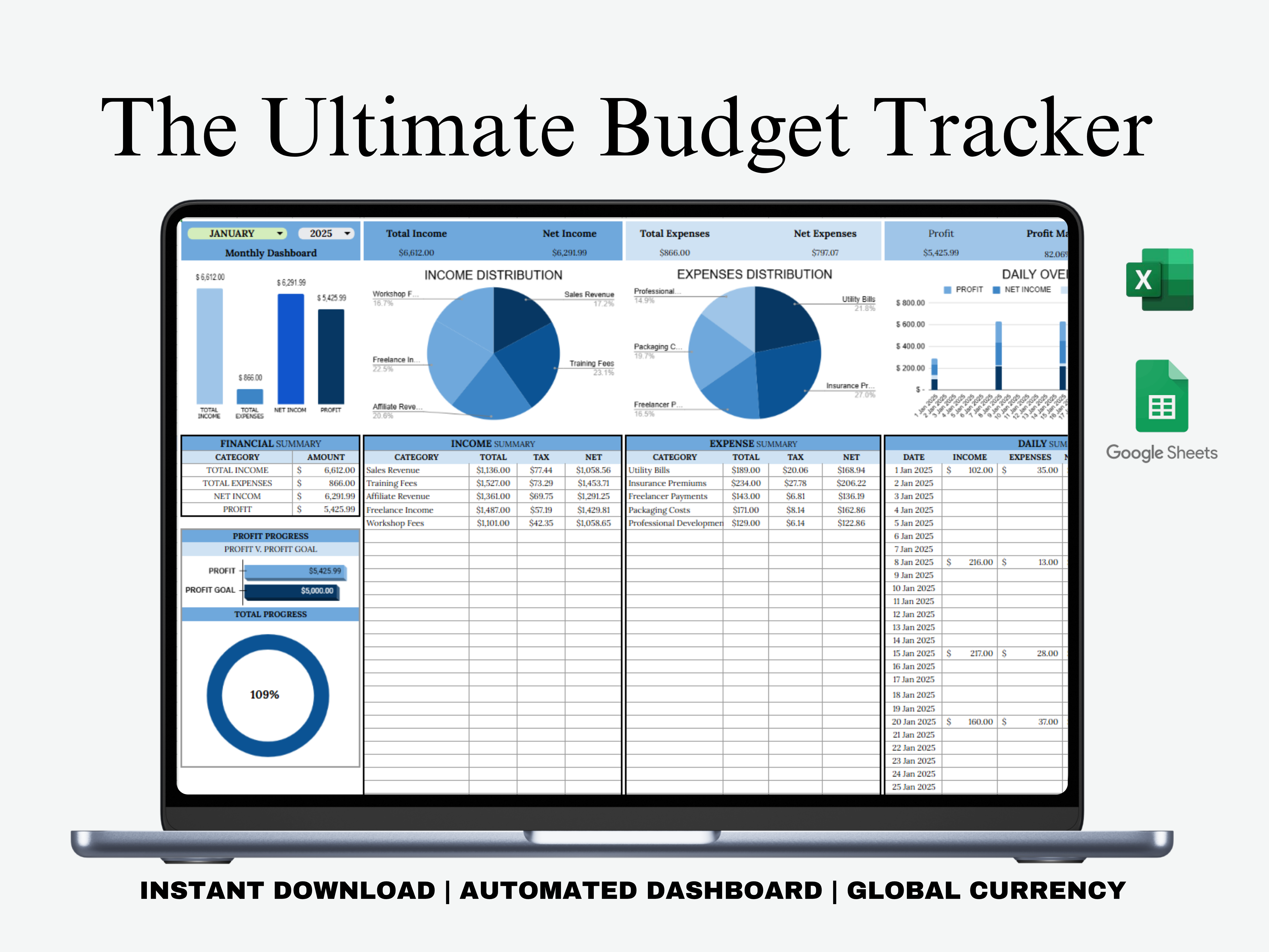 Nexway Budget Tracker + Exclusive eBook for smarter financial management